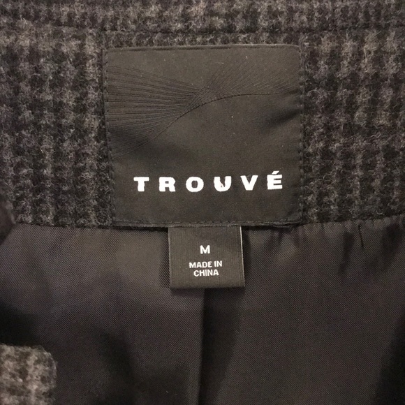 Plaid Trouvé Blazer, NWT - Picture 4 of 4